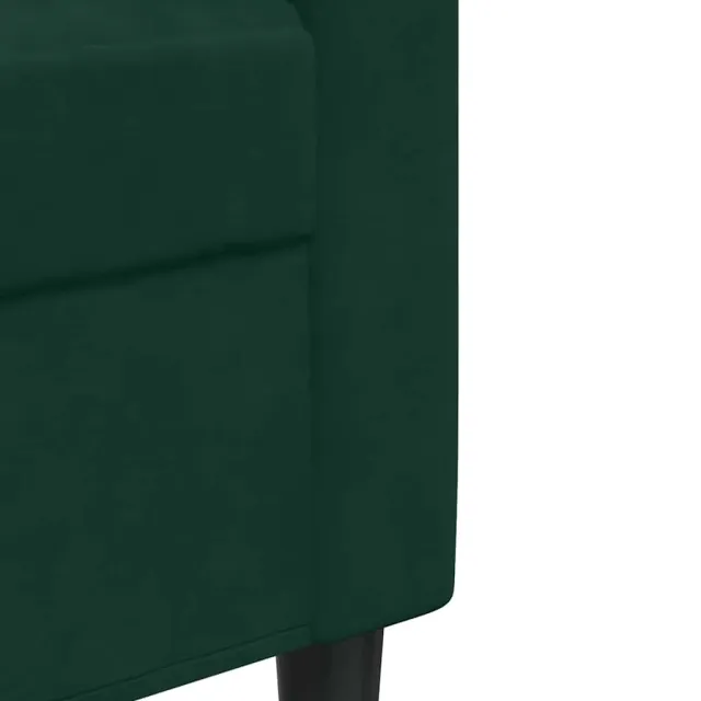 Ensemble de canapés 2 pcs avec coussins et traversins velours