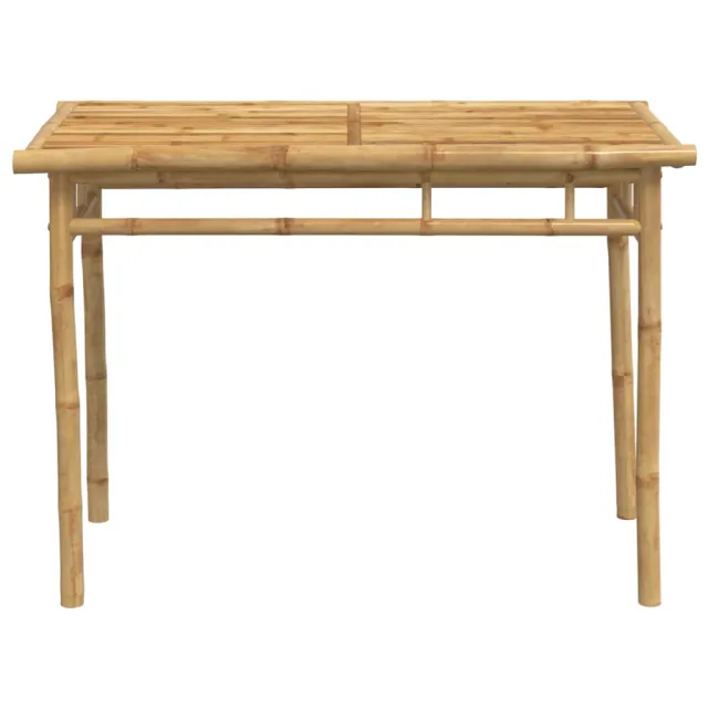 Ensemble à manger de jardin 5 pcs bambou