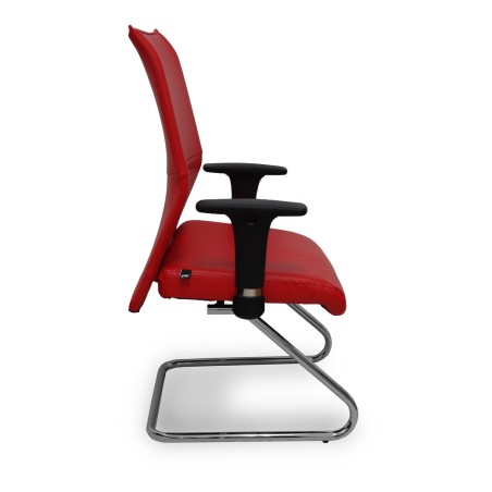 Sedia da Ufficio Piqueras y Crespo P350B24 Rosso