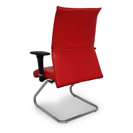 Sedia da Ufficio Piqueras y Crespo P350B24 Rosso