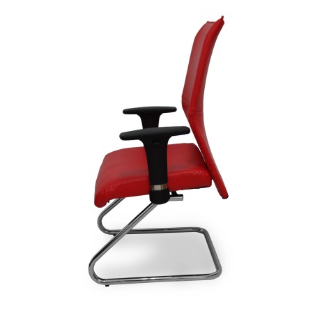 Sedia da Ufficio Piqueras y Crespo P350B24 Rosso