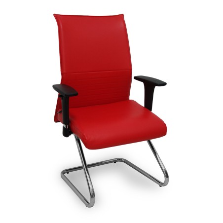 Sedia da Ufficio Piqueras y Crespo P350B24 Rosso