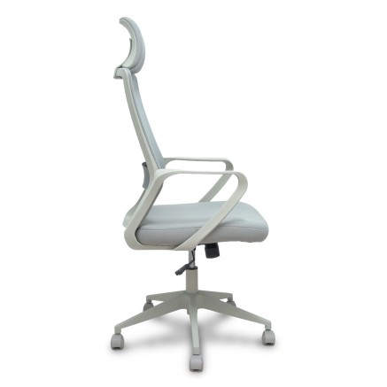Chaise de Bureau avec Appui-tête Foröl 053PGRN Gris 2