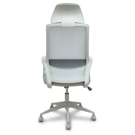 Office Chair with Headrest Foröl 053PGRN Grey