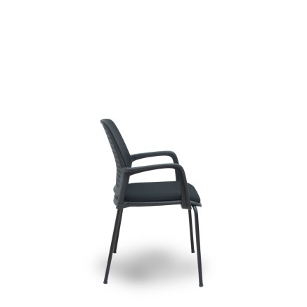 Chaise de Réception Foröl 4519PTNM840B840 Noir 4 Unités 2