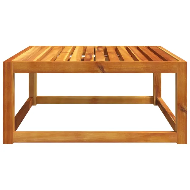 Table de jardin 65x65x29 cm bois massif d'acacia