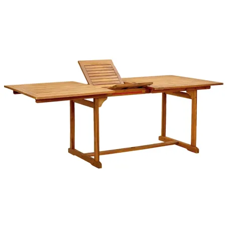 Ensemble à Manger de jardin 7pcs bois d'acacia solide textilène