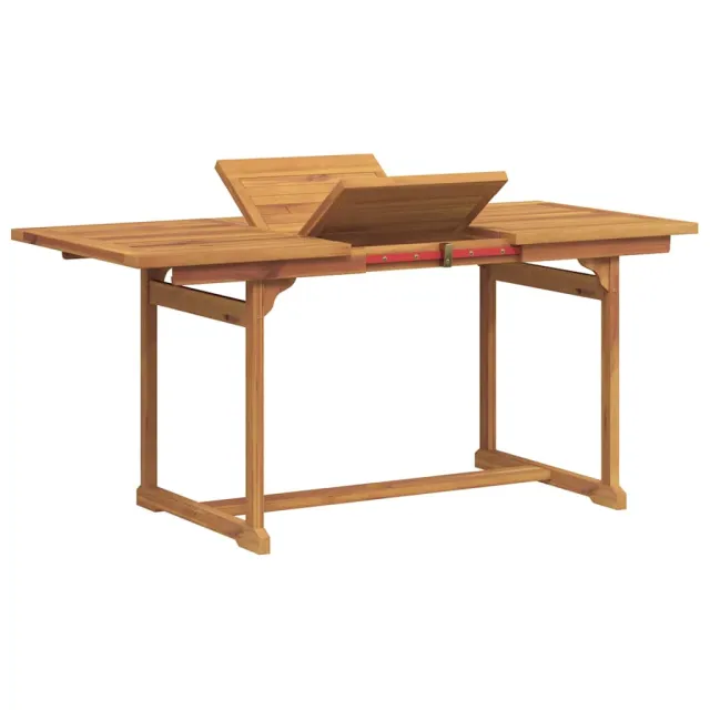 Ensemble à Manger de jardin 7pcs bois d'acacia solide textilène