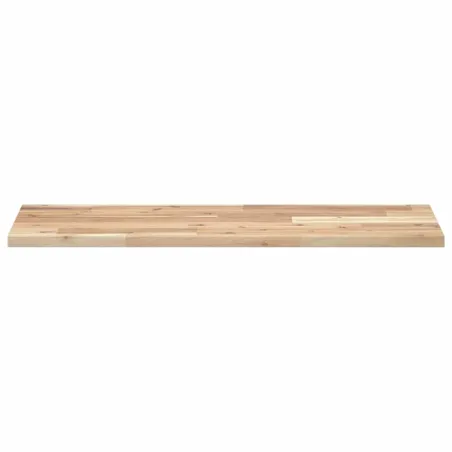 Étagères flottantes 2 pcs 80x30x2 cm acacia massif non traité