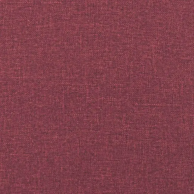 Chaise de relaxation avec tabouret Rouge bordeaux Tissu