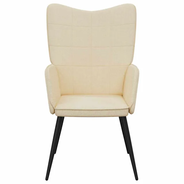 Chaise de relaxation Crème Tissu