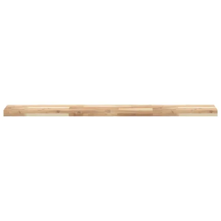 Étagères flottantes 3 pcs 140x20x4 cm acacia massif non traité