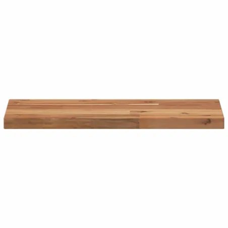 Étagères flottantes 2 pcs 60x20x2 cm acacia massif à l'huile
