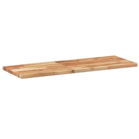 Étagères flottantes 2 pcs 80x30x2 cm acacia massif à l'huile