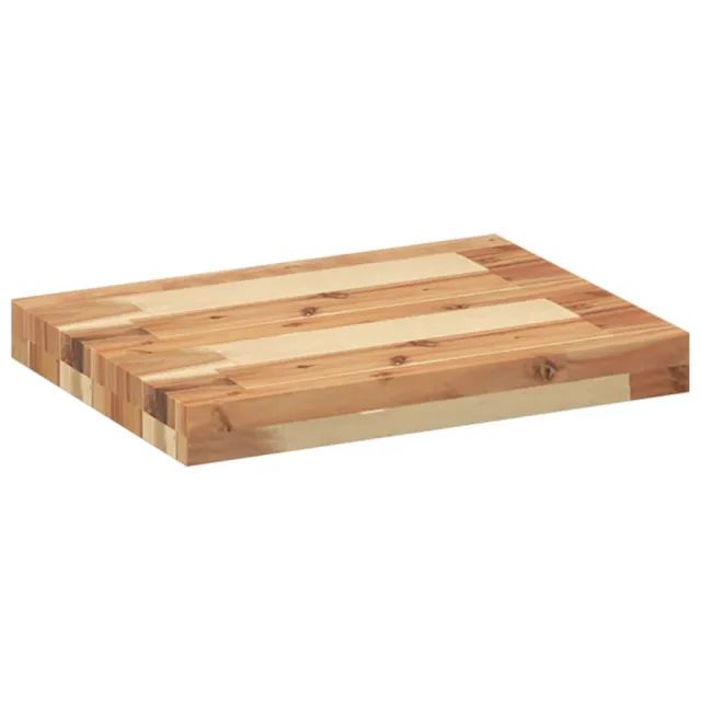 Étagères flottantes 2 pcs 60x30x4 cm acacia massif à l'huile