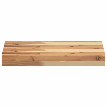 Étagères flottantes 4 pcs 60x30x4 cm acacia massif à l'huile