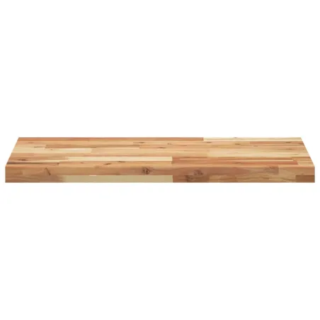 Étagères flottantes 4 pcs 80x40x4 cm acacia massif à l'huile
