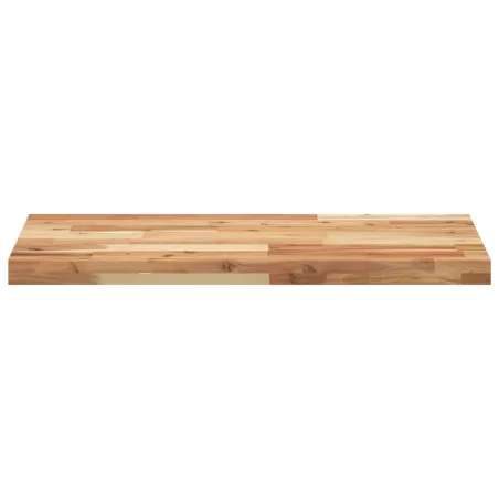Étagères flottantes 2 pcs 120x40x4 cm acacia massif à l'huile