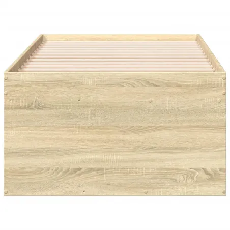 Lit de jour avec tiroirs sans matelas chêne sonoma 90x200 cm