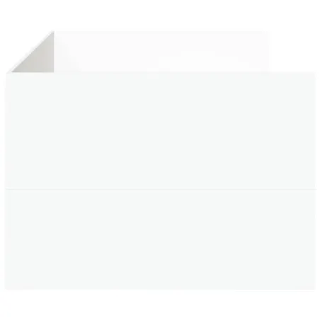 Lit de jour avec tiroirs sans matelas blanc 100x200 cm