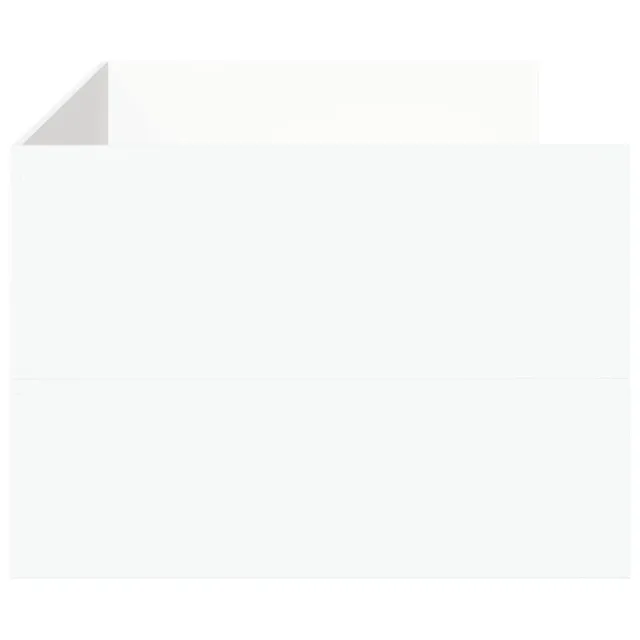 Lit de jour avec tiroirs sans matelas blanc 75x190 cm