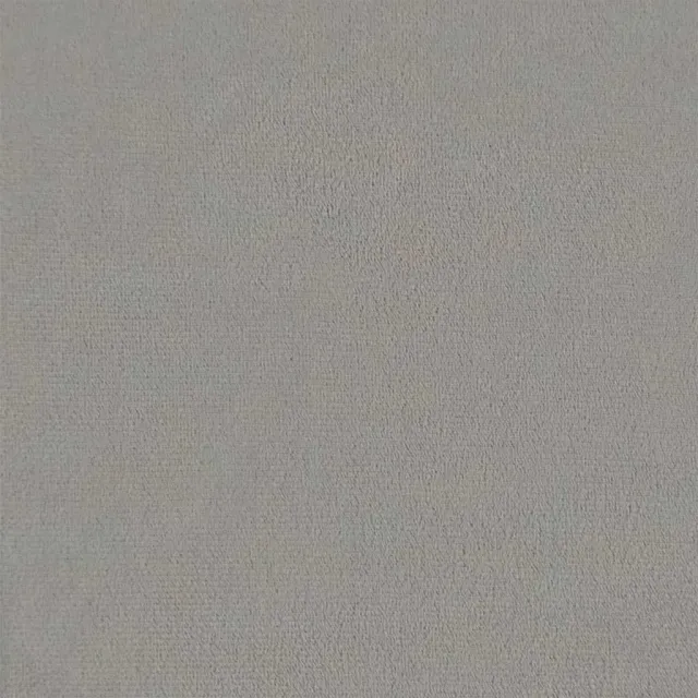 Chaise de relaxation avec tabouret Gris clair Velours