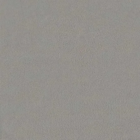 Chaise de relaxation avec tabouret Gris clair Velours