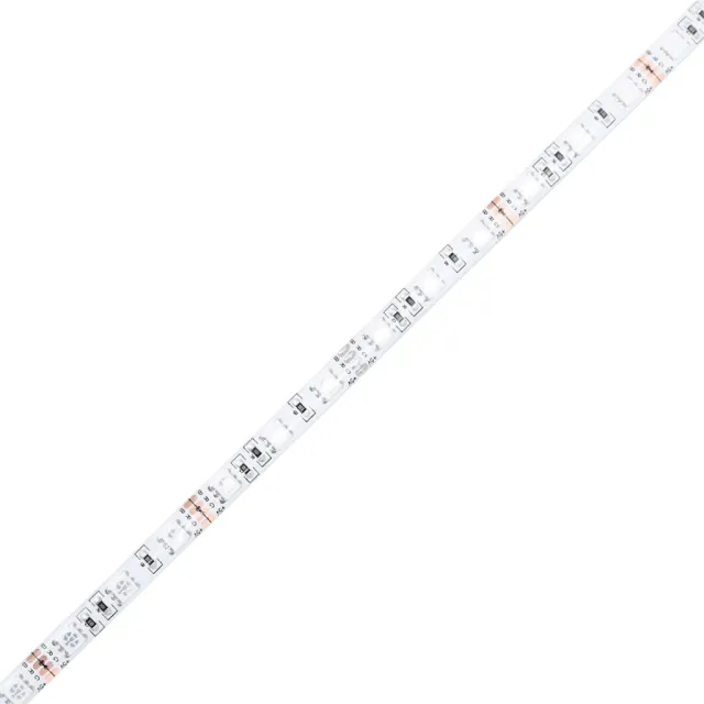 Cadre de lit avec lumières LED sans matelas blanc 180x200 cm