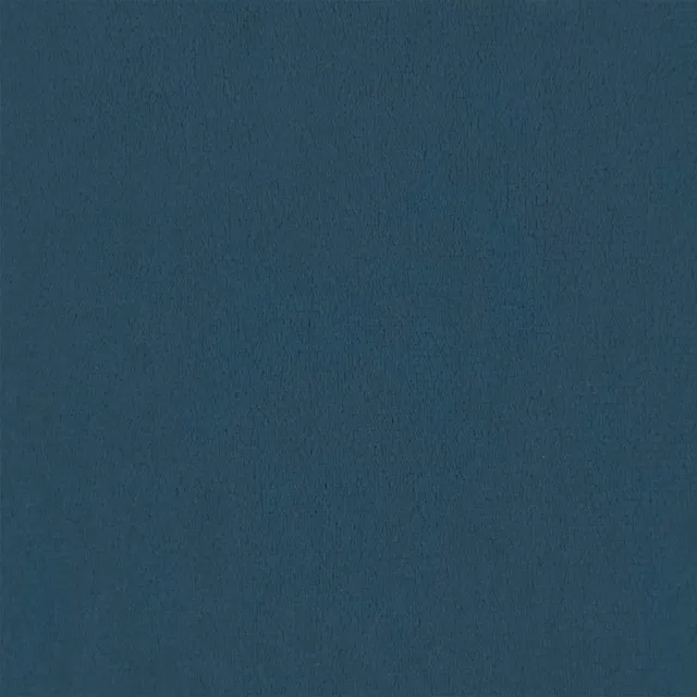 Chaise de relaxation avec tabouret Bleu Velours