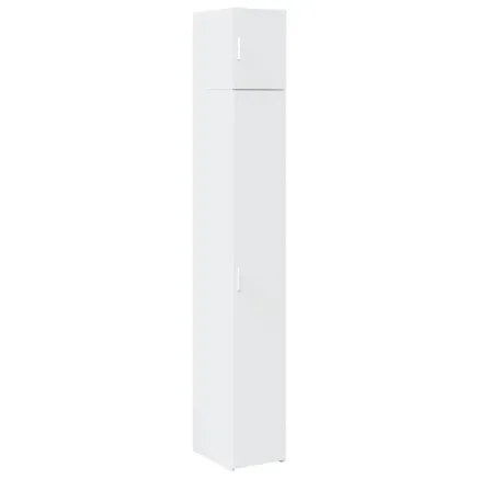 Armoire de rangement mince blanc 30x42,5x225 cm 2