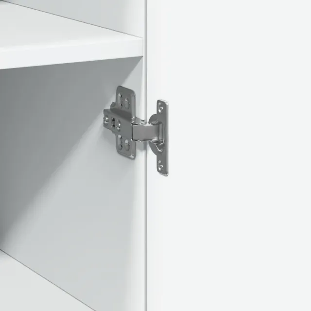 Armoire de rangement mince blanc 30x42,5x225 cm