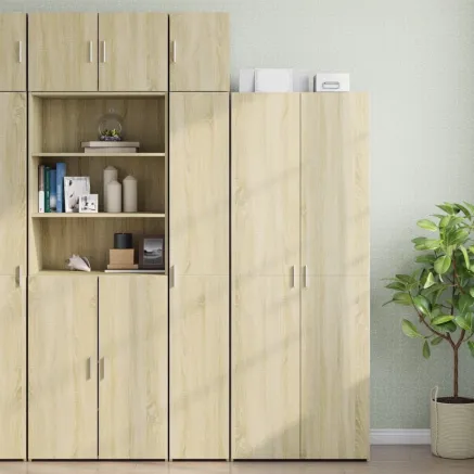 Armoire de rangement mince chêne sonoma 30x42,5x225 cm