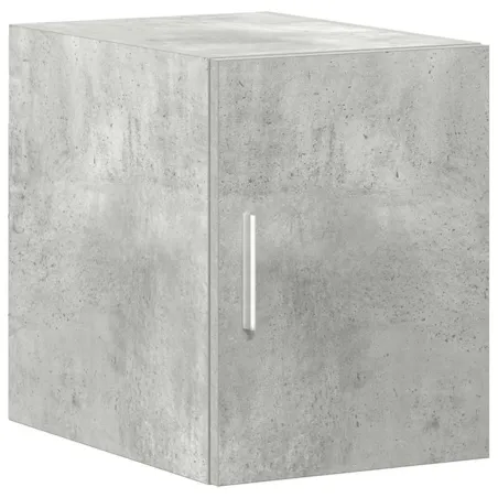 Armoire de rangement mince gris béton 30x42,5x225 cm