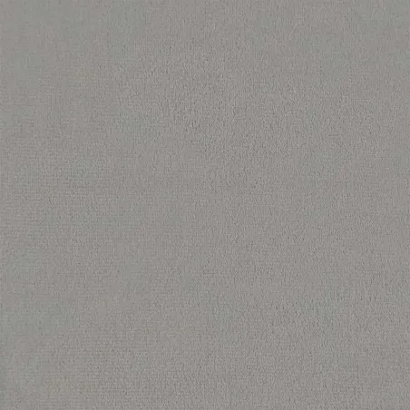 Chaise de relaxation avec tabouret Gris clair Velours