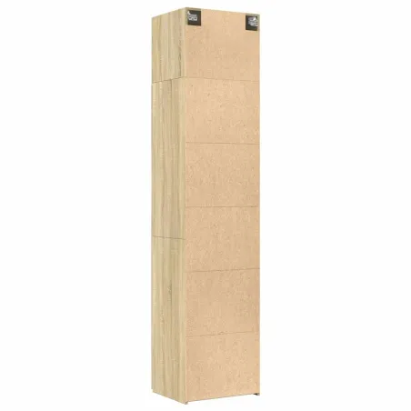 Armoire de rangement mince chêne sonoma 50x42,5x225 cm