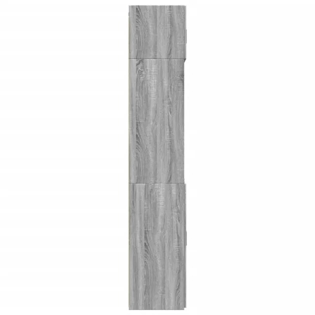 Armoire de rangement sonoma gris 70x42,5x225 cm