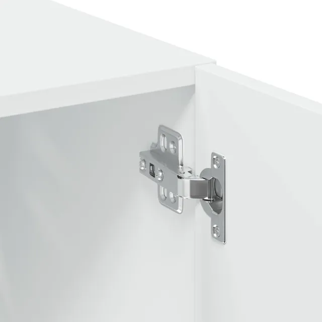 Armoire de rangement blanc 70x42,5x225 cm bois d'ingénierie