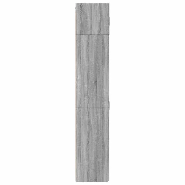 Armoire de rangement sonoma gris 70x42,5x225 cm