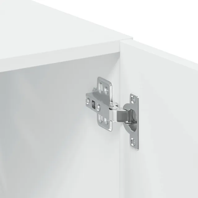 Armoire de rangement blanc 70x42,5x225 cm bois d'ingénierie