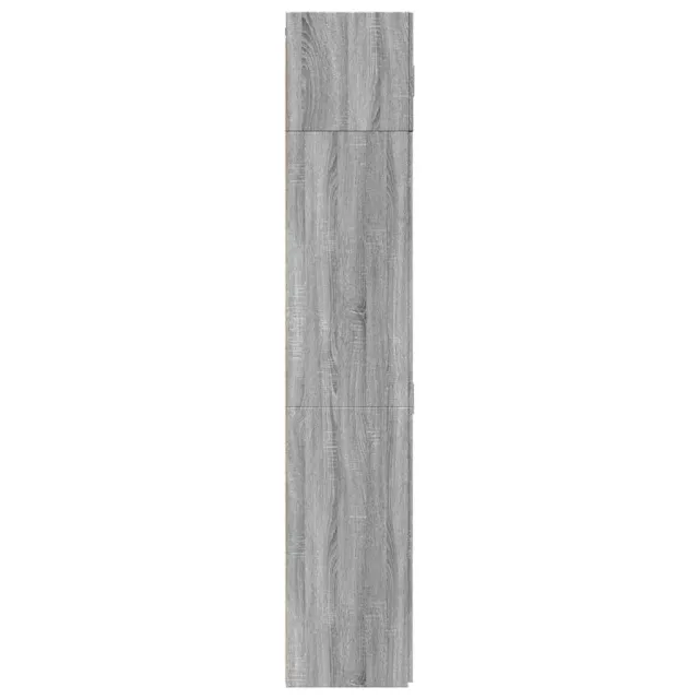 Armoire de rangement sonoma gris 70x42,5x225 cm