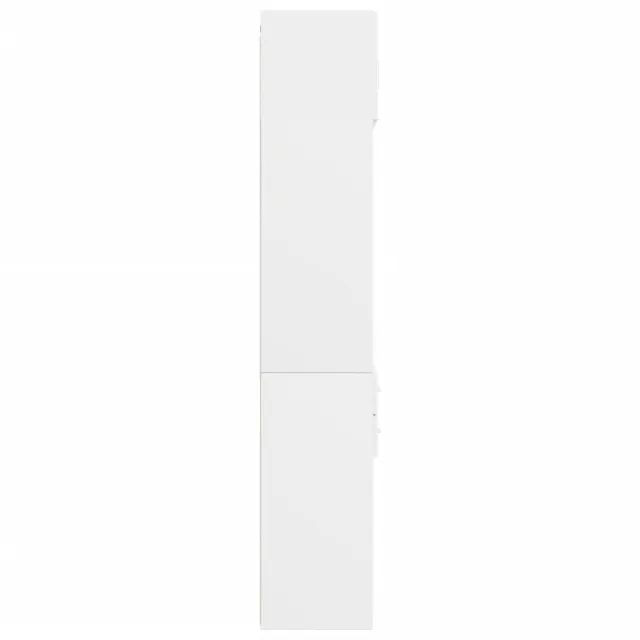 Armoire de rangement blanc 70x42,5x225 cm bois d'ingénierie