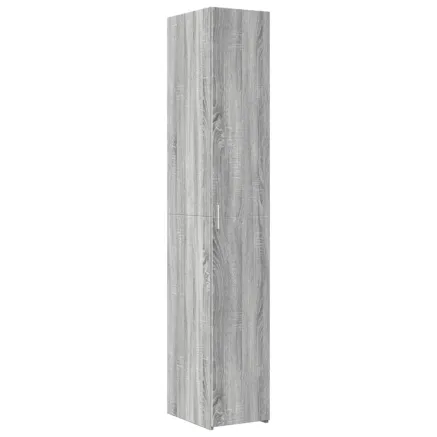 Buffet haut sonoma gris 30x42,5x185 cm bois d'ingénierie 2
