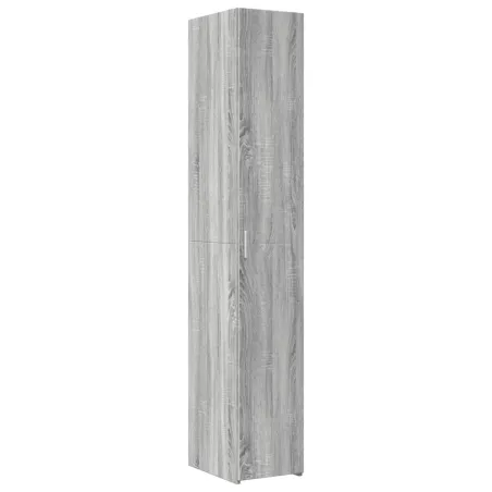 Buffet haut sonoma gris 30x42,5x185 cm bois d'ingénierie