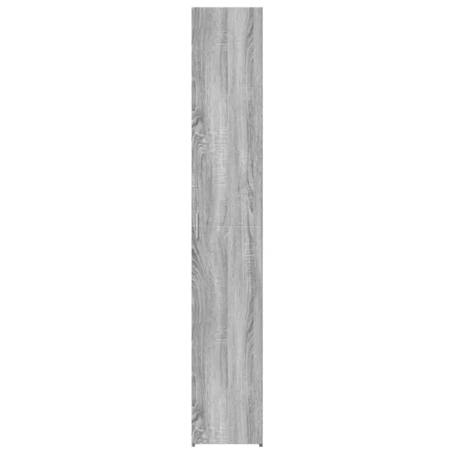 Buffet haut sonoma gris 30x42,5x185 cm bois d'ingénierie