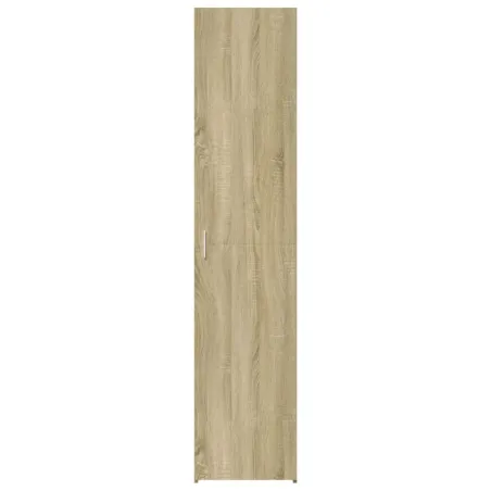 Buffet haut chêne sonoma 40x42,5x185 cm bois d'ingénierie