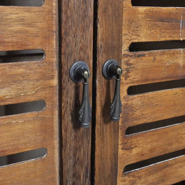 Armoire de salle de bain Albuquerque Bois Marron 46x24x117,5 cm