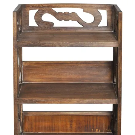 Armoire de salle de bain Albuquerque Bois Marron 46x24x117,5 cm