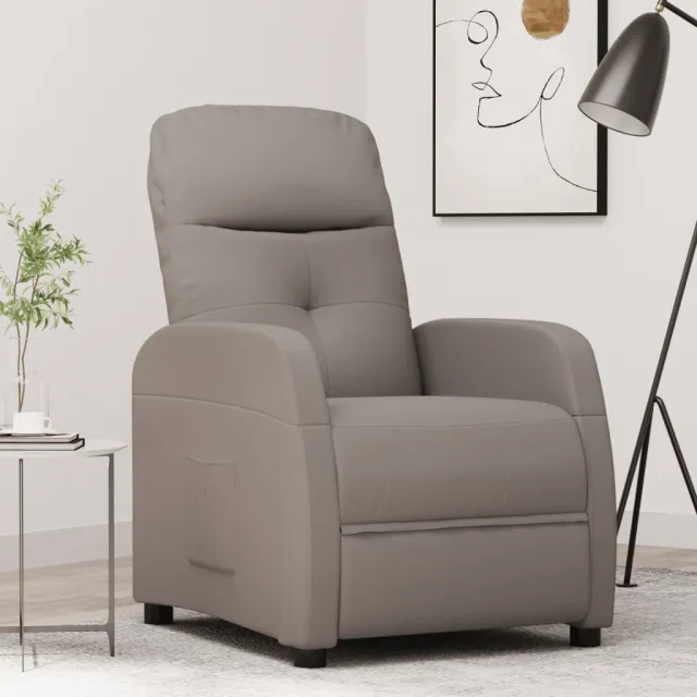 Fauteuil inclinable Taupe Tissu