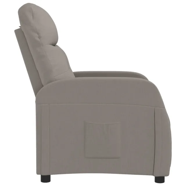 Fauteuil inclinable Taupe Tissu