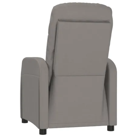 Fauteuil inclinable Taupe Tissu